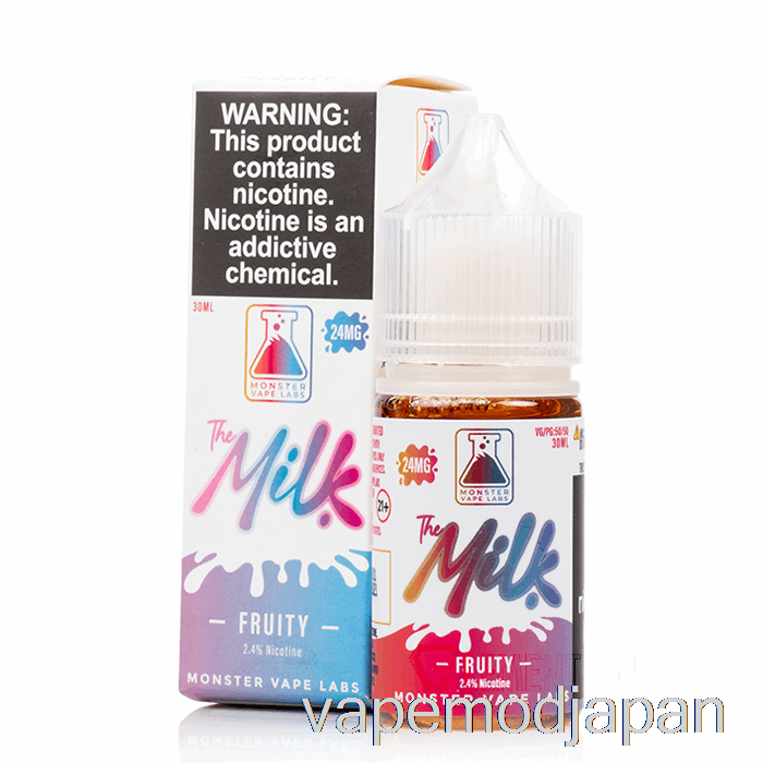 VAPE MOD フルーティー - ミルクソルト - 30ml 24mg